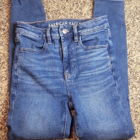American Eagle Outfitters Denim - American Eagle Outfitters Classic Blue Jeggings